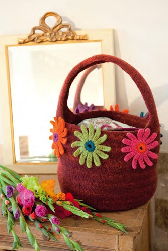 Filztasche LEI color/FELTRO von Lana Grossa
